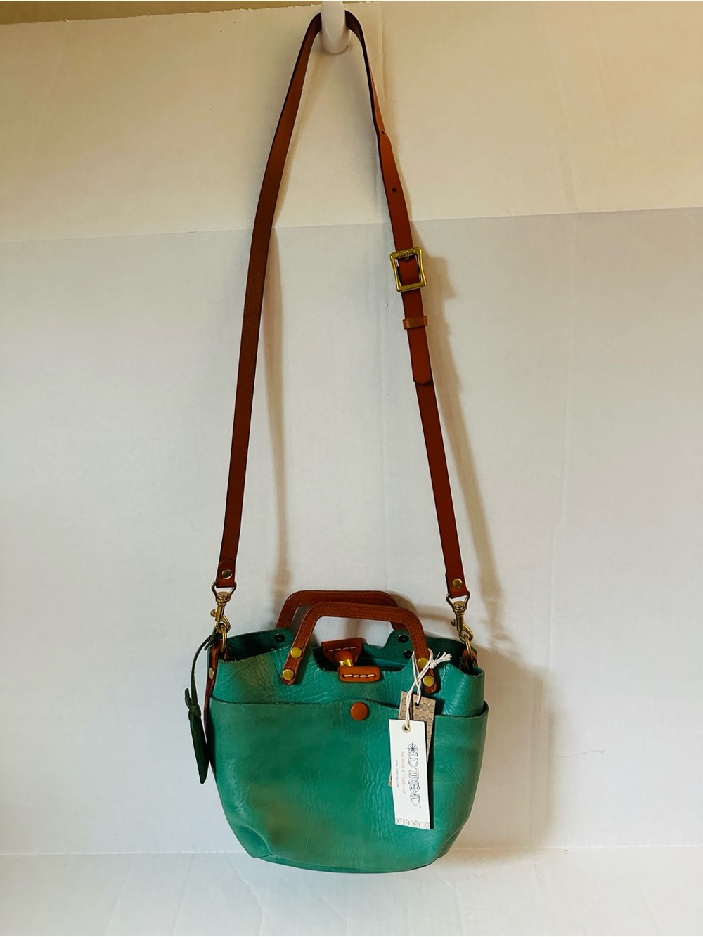 NWT 🌟 Old Trend (Modern Vintage) SPROUT LAND MINI TOTE (Aqua) - Picture 2 of 14